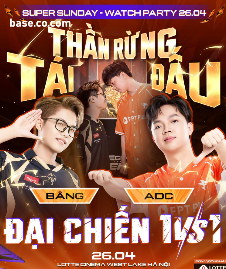 Hai “thần rừng” trở lại – chuẩn bị bùng nổ tại Super Sunday Watch Party 26/04 2 than rung tai dau
